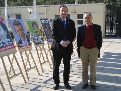 22 avril 2007, premier tour à Pékin