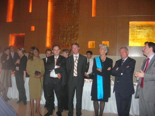 Christine LAGARDE et le Sénateur FERRAND