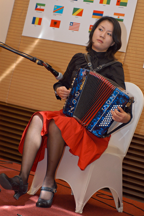 Et l'accordéon exulte...