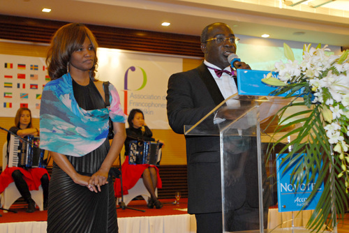 Jacqueline Nizet, Secrétaire Générale et le discours du Président