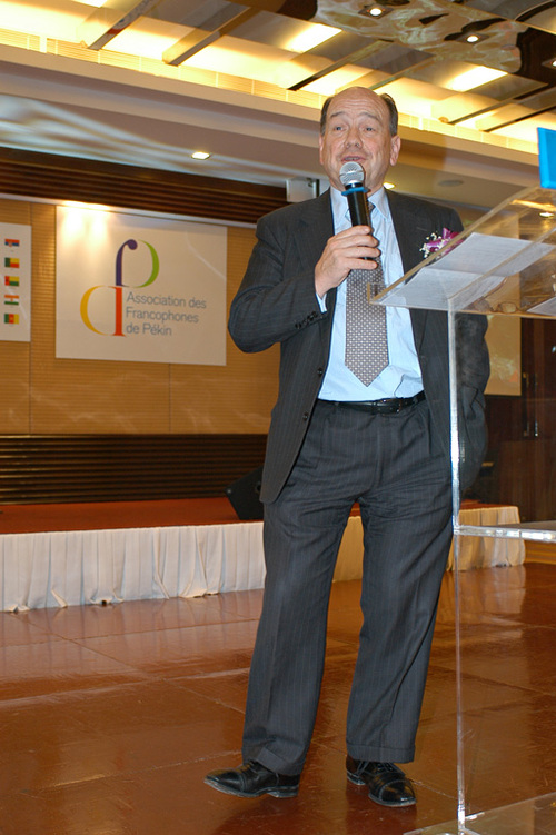 Serge Janssens présente l'Association Couleurs de Chine