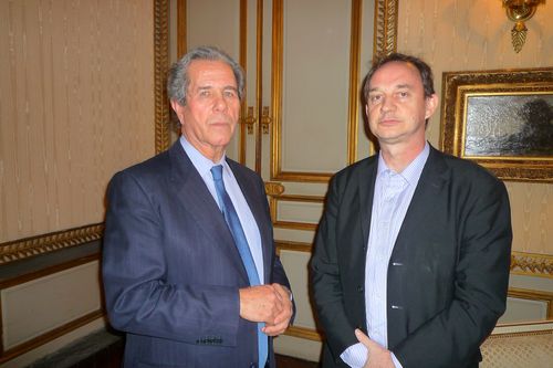 Visite privée du Conseil Constitutionnel en compagnie de son Président.