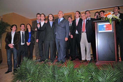 La Marseillaise entonnée à la fin du discours.