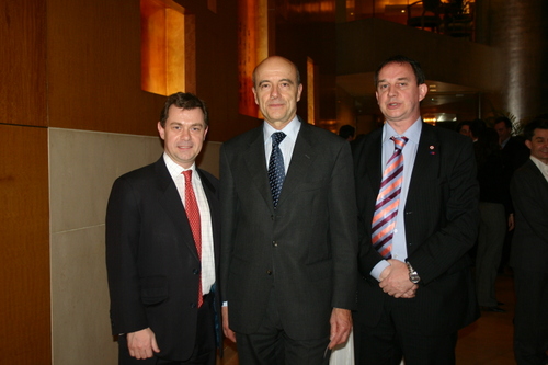 Marc, Alain Juppé et Francis