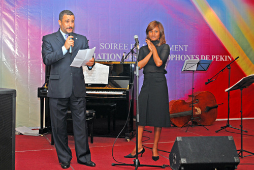 S.E.M l'Ambassadeur du Cap Vert et Jacqueline