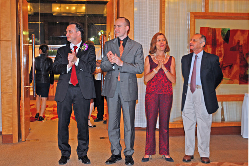 Francis, Patrick, Elisabeth et Jacques