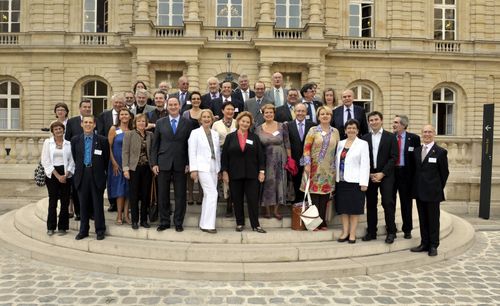 La commission des Affaires Culturelles au Sénat.