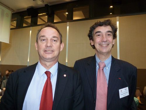 Avec Serge Mostura, Directeur du Centre de Crise.