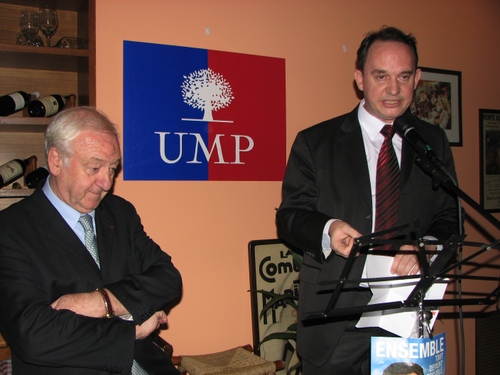 Le Sénateur Robert del Picchia et Francis NIZET